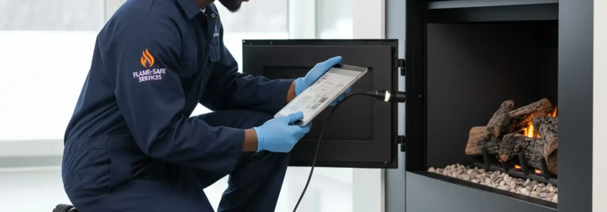  Gas Fireplace Inspection - HVAC Keswick