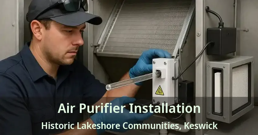 Air Purifier Installation Historic Lakeshore Communities, Keswick - ON