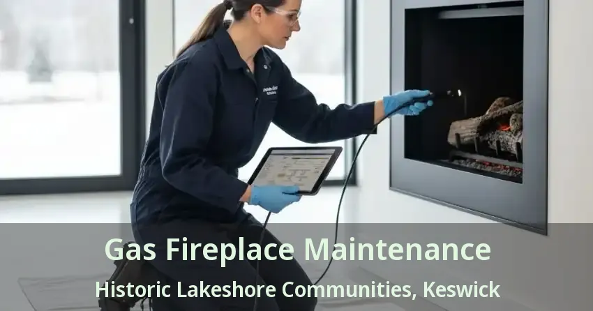 Gas Fireplace Maintenance Historic Lakeshore Communities, Keswick - ON
