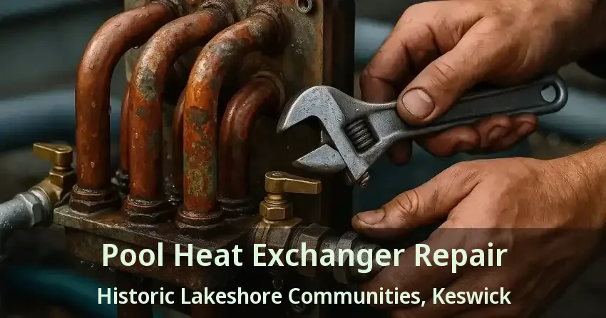 Pool Heat Exchanger Repair Historic Lakeshore Communities, Keswick - ON