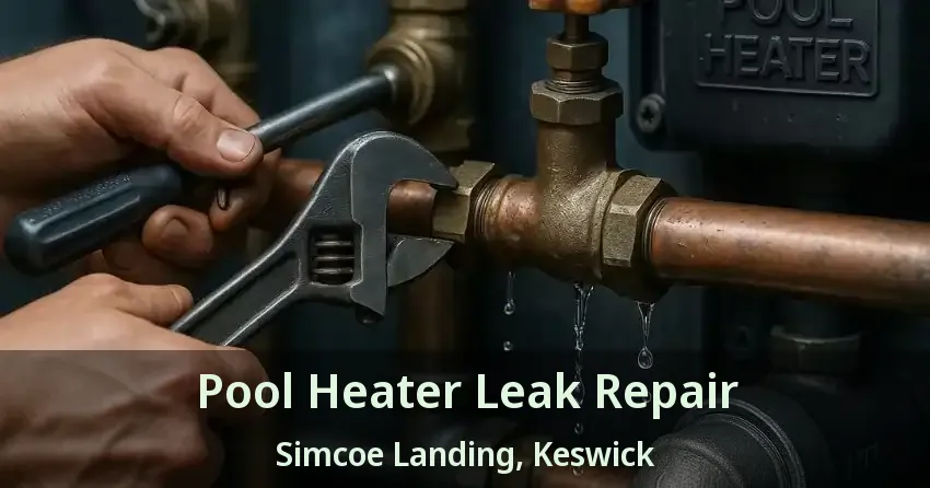 Pool Heater Leak Repair Simcoe Landing, Keswick - ON